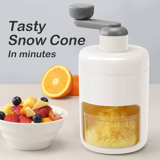 Manual Mini Ice Crusher Snow Cone Machine